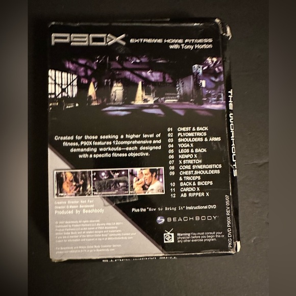 P90X Extreme Home Fitness 12 Disc Training The Workouts Set DVDs Set-used - Picture 2 of 11
